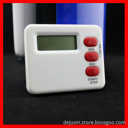 Hot Sale! Mini White color digital countdown timer with led